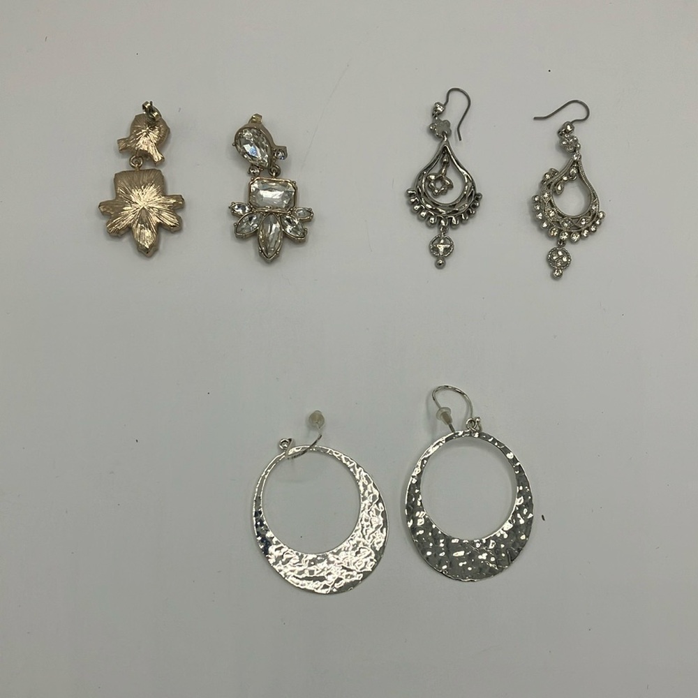 Silver and Gold Celestial Bohemian Earrings
